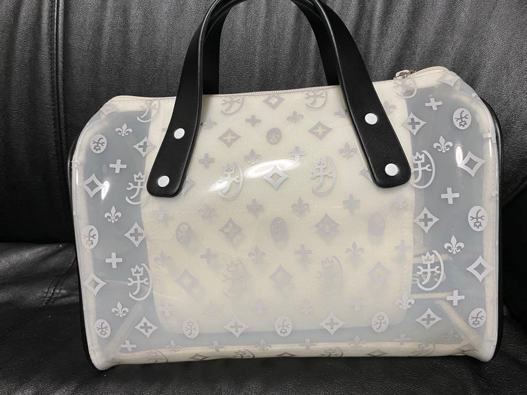 カステルバジャック　ボストンバック　クリアホワイト