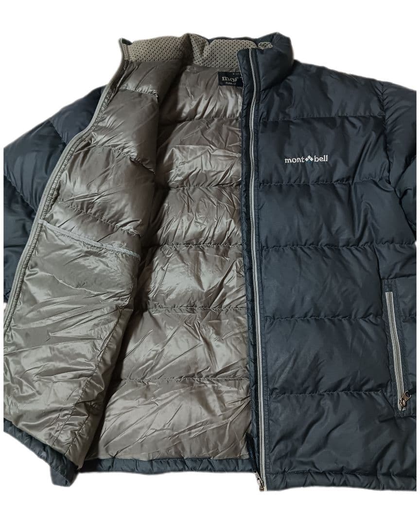 montbell モンベル◆ ネージュダウンジャケット◆グレー◆Lサイズ