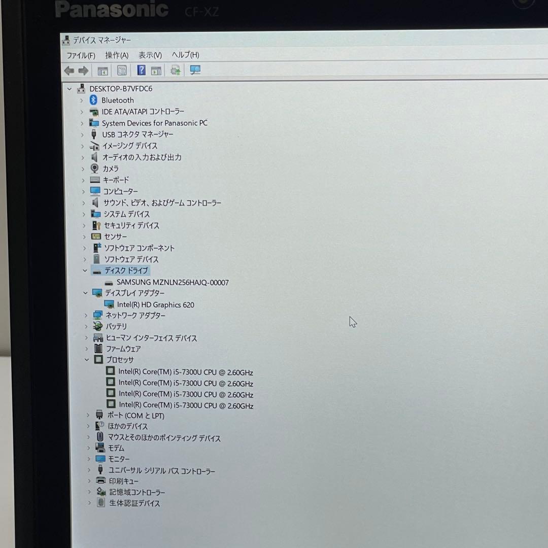 Windowsタブレット本体 #068 Panasonic CF-XZ6 2in1 i5 Office2021