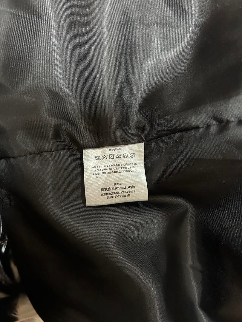 godsavage 黒 ダウンジャケット