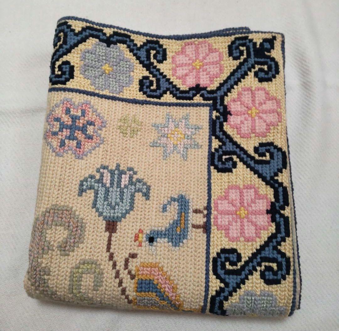 フランスアンティーク 刺繍 壁飾り ハンドステッチ タペストリー ポスター#3