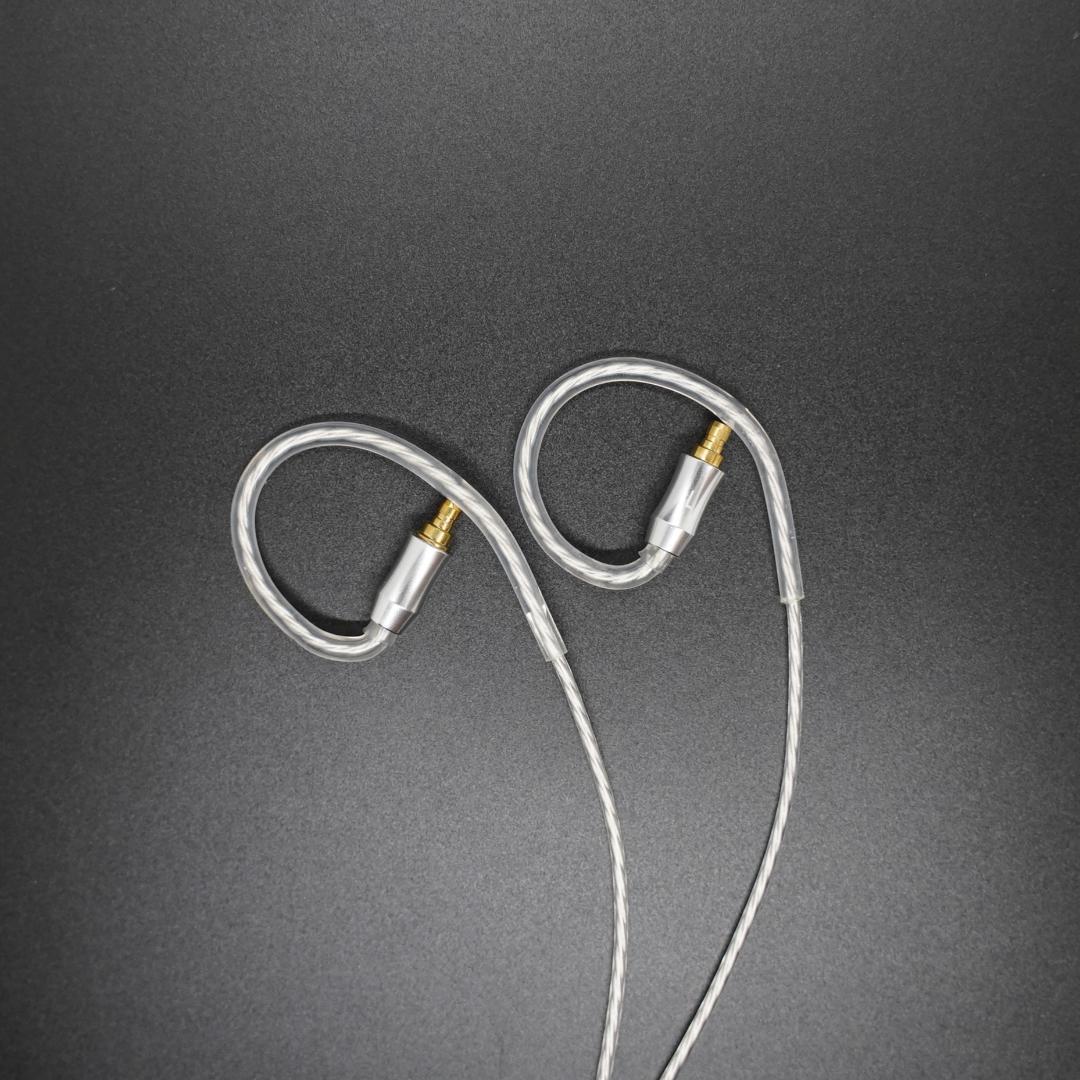 【限定品】ついに7N超冷凍製単結晶銅銀メッキ最高スペックIE500/3.5mm