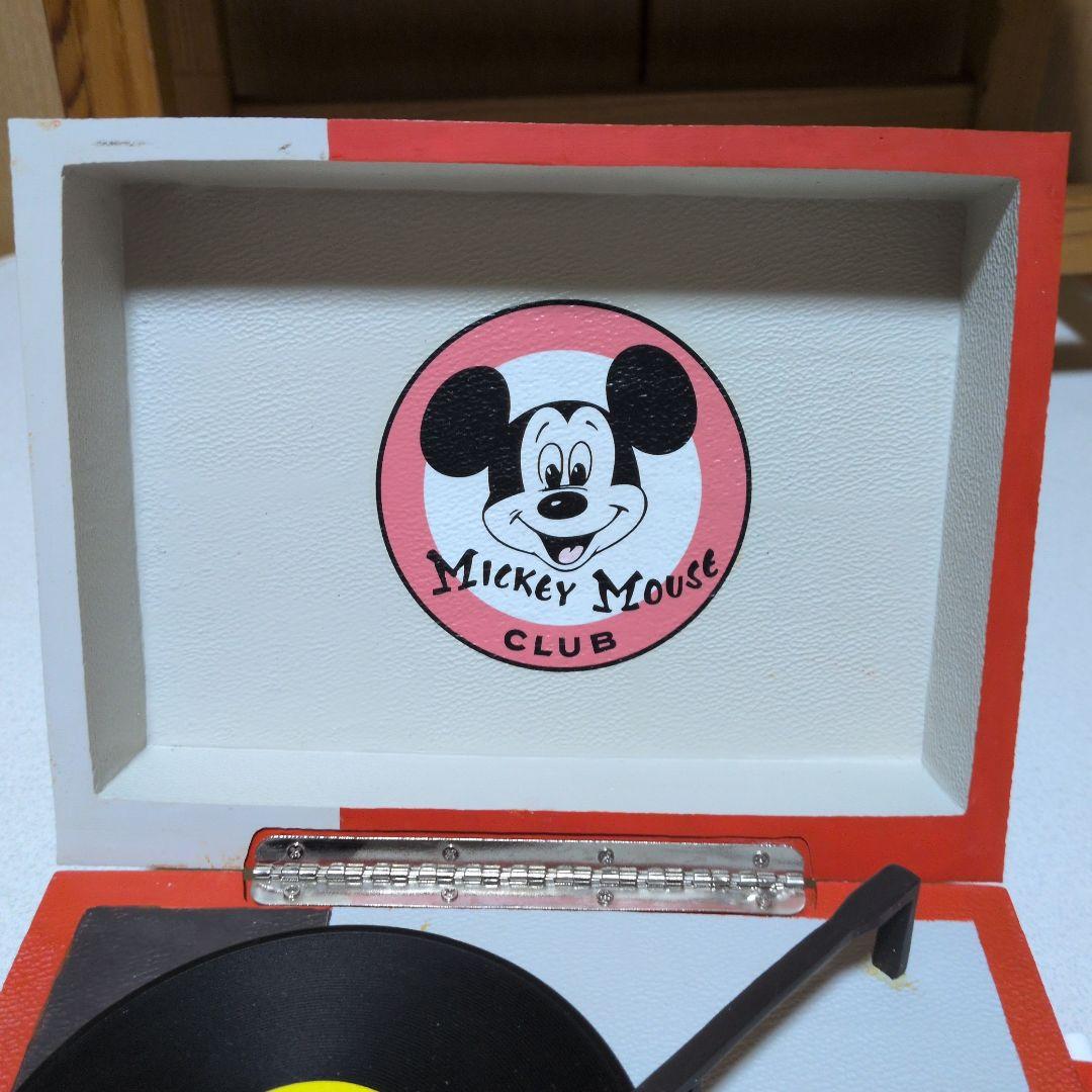 ディズニー ミッキーマウス クラブ レコードプレーヤー オルゴール 超激レア