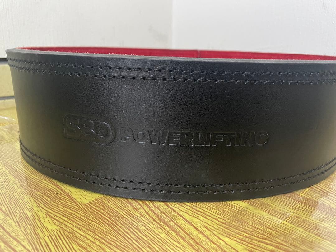 SBD パワーリフティングベルト XLサイズ 10mm 10cm 新ロゴ
