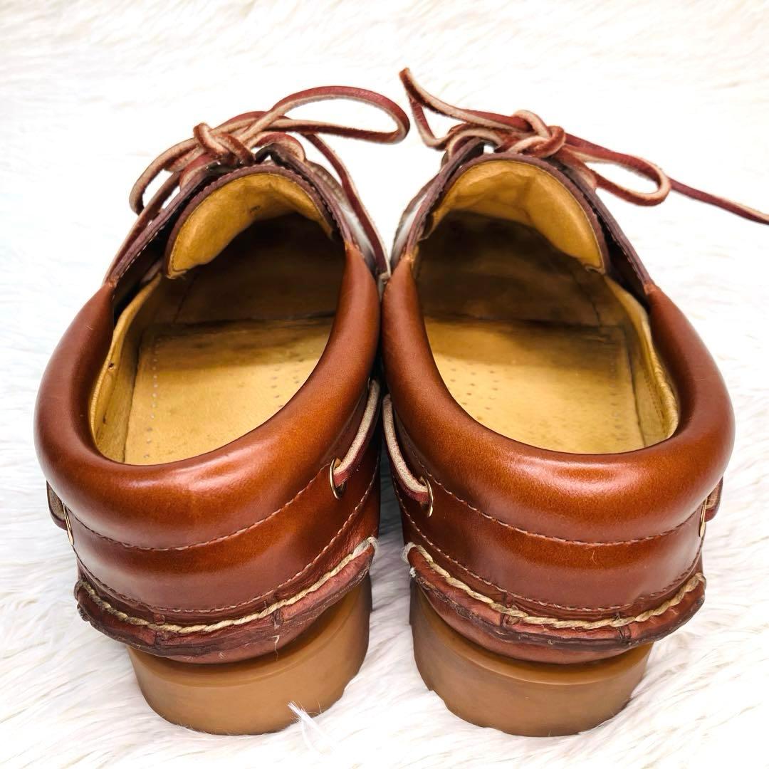 【極美品】REGAL26.5リーガル 3eye JE38 デッキシューズ レザー