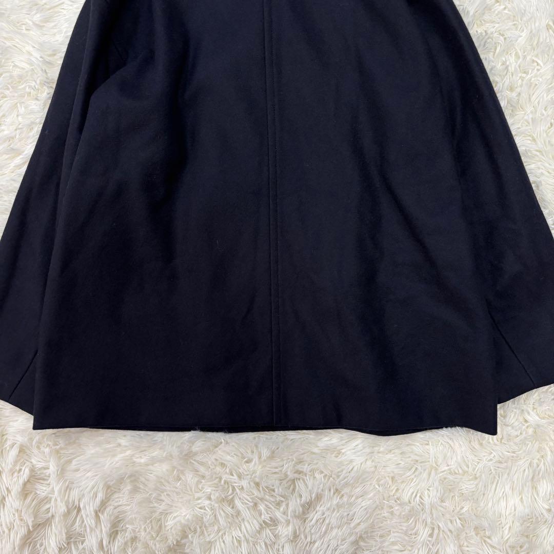 マッキントッシュ✨ショートダブルメルトンコート✨現行品刻印ボタン✨オーバーサイズ