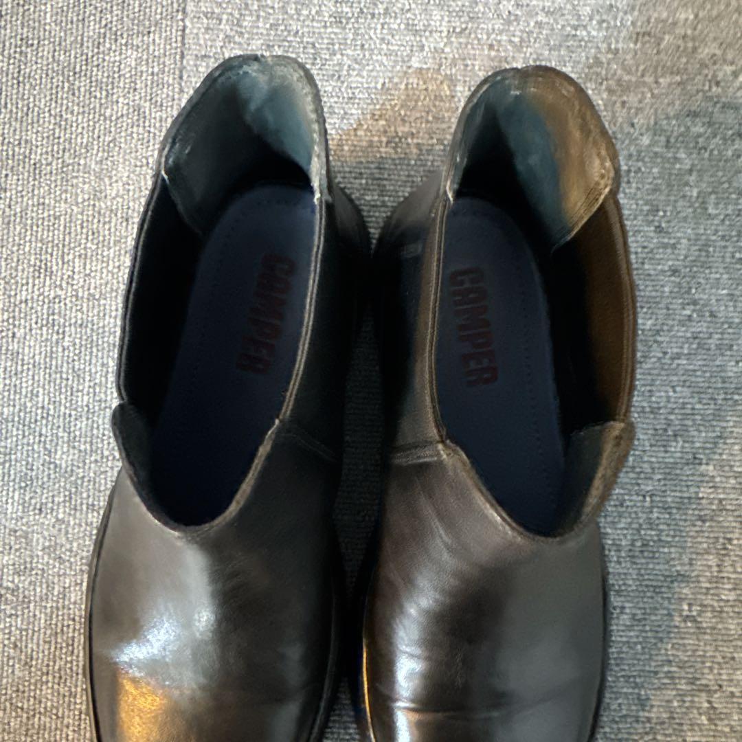 カンペール サイドゴアブーツ 黒 41