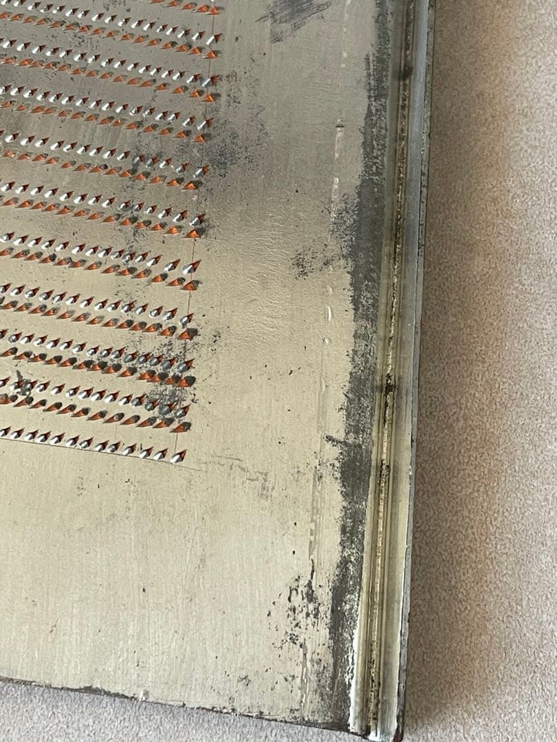 一竿子忠綱　手打　両面　銅製おろし金　大型サイズ　1番