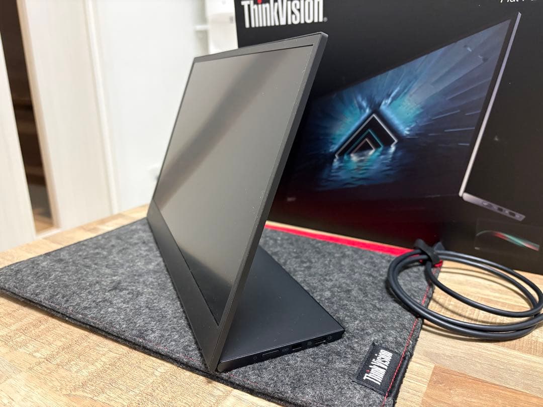 ディスプレイ・モニター本体 Lenovo ThinkVision M14 Mobile Monitor