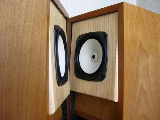 FOSTEX 　フルレンジスピーカー　自作　ペア