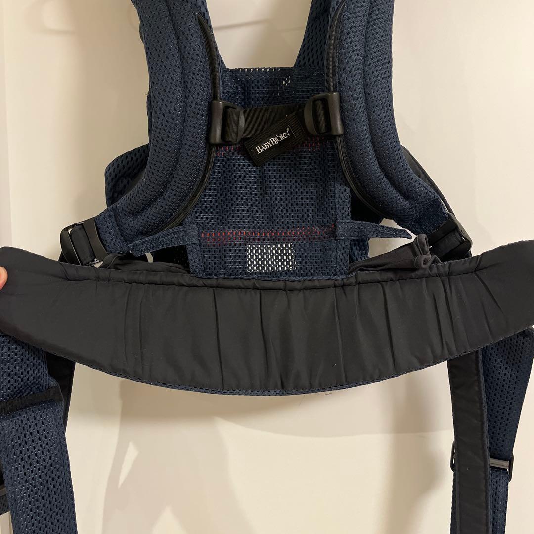 【美品】ベビービョルン ベビーキャリア 抱っこ紐 ハーモニー ネイビー