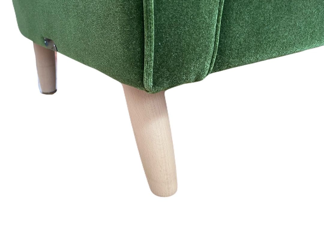 2021年購入　カリモク60 ロビーチェア3シーター　オーダー　モケットグリーン