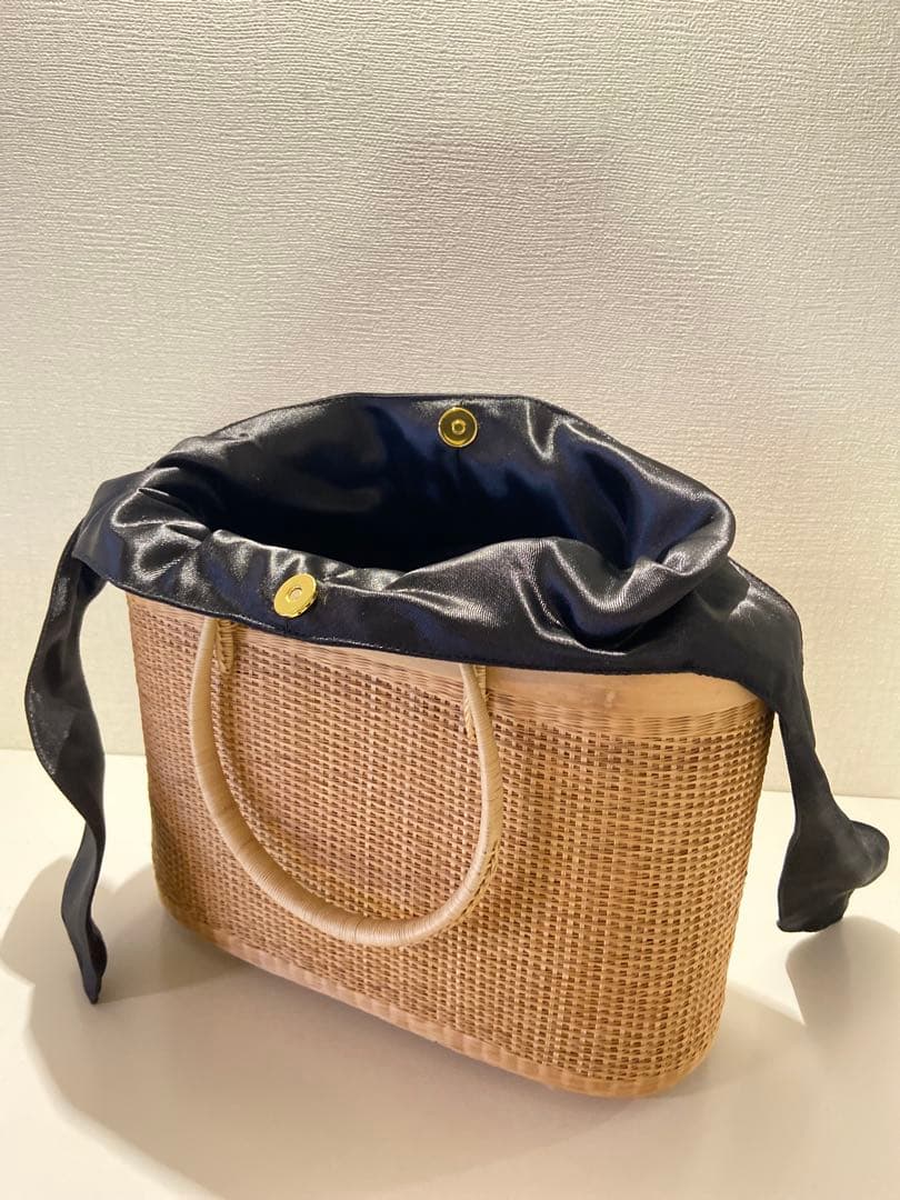 【新品】プラニー　かごバック　タイ王室御用達　プラニー工房　和装　着物　高級　竹