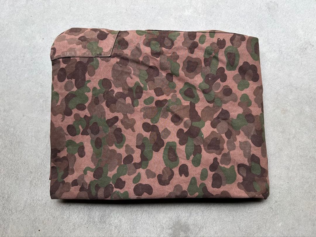 実物 4枚フルセット オーストリア軍幕 タープ テント ツェルトバーン ポンチョ