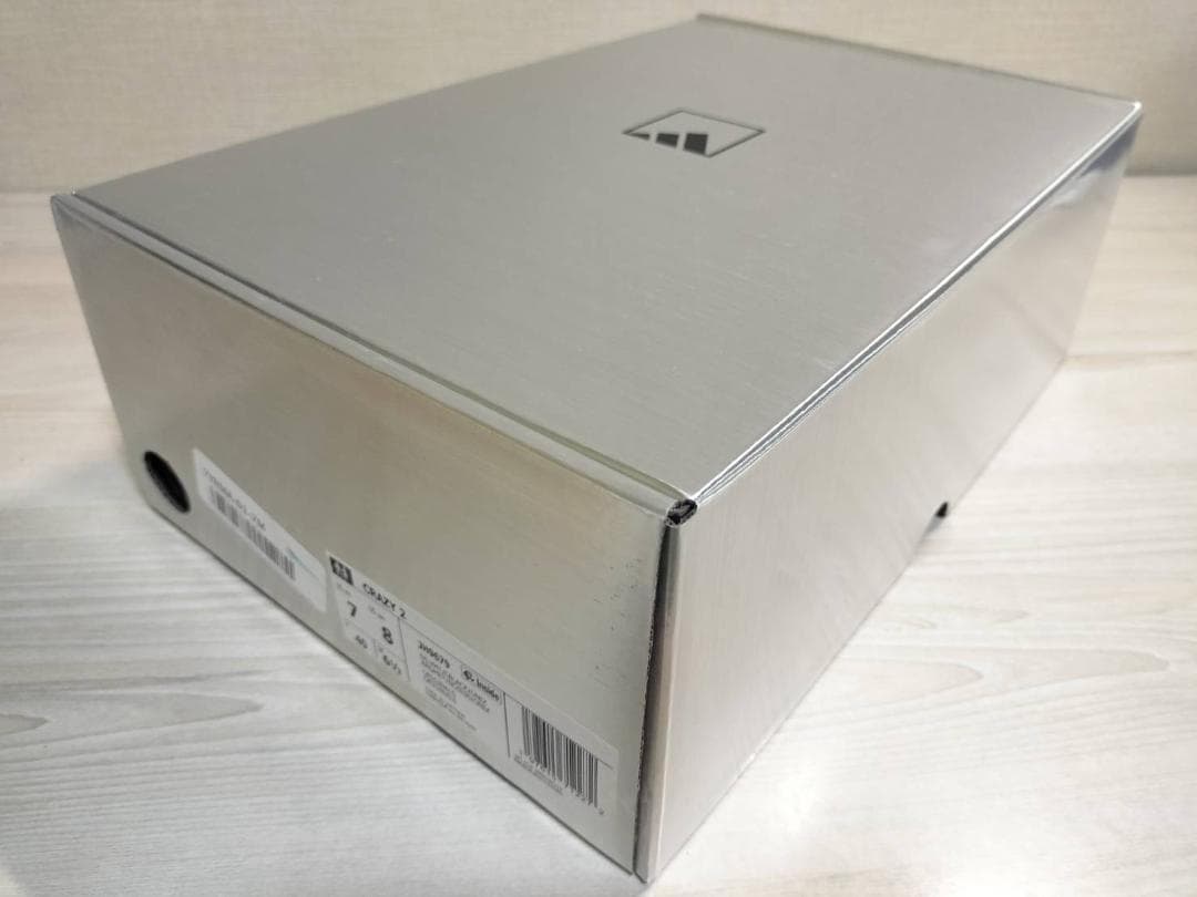 ◇アディダス　CRAZY 2 メタリック　スニーカー　２５．０cm　新品