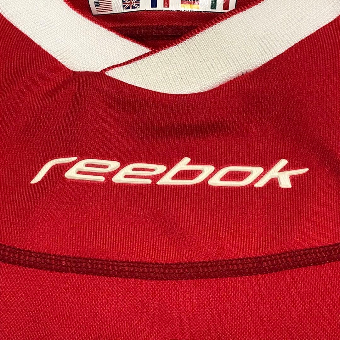 Reebok×プレミアリーグ　リヴァプール　半袖サッカーユニフォーム　ロゴ　XL