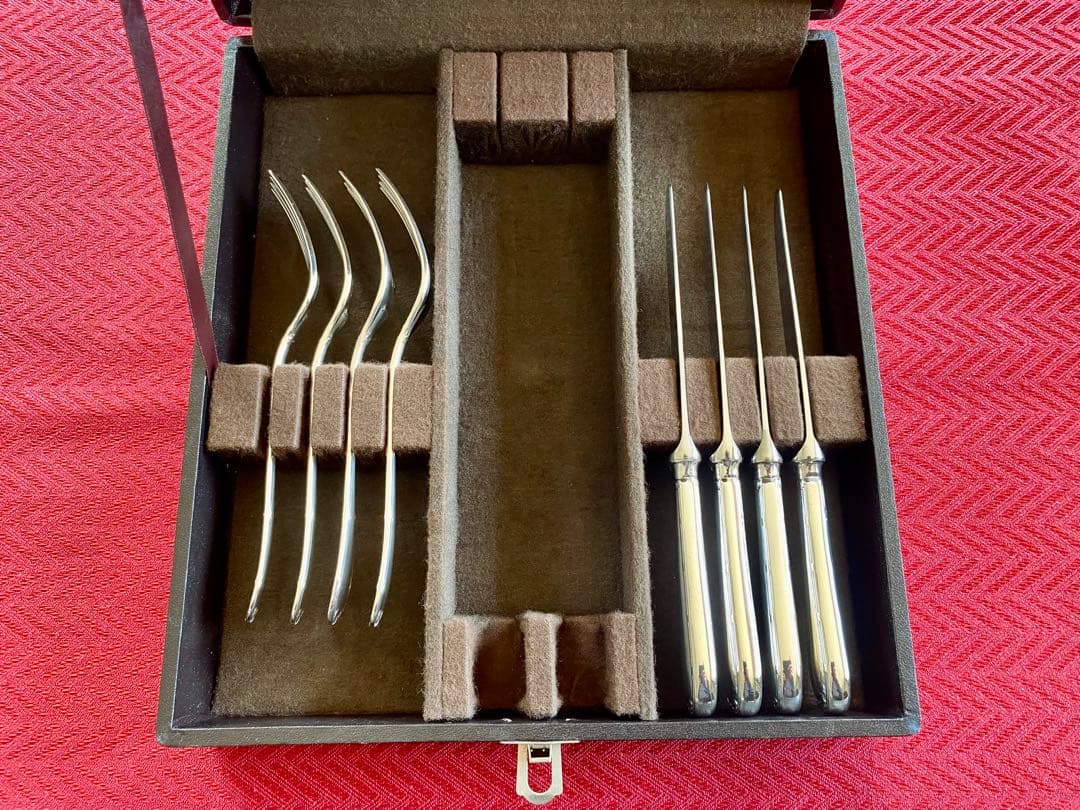 【あいさま専用商品☆美品☆】クリストフル リュバン デザートサイズ4セット