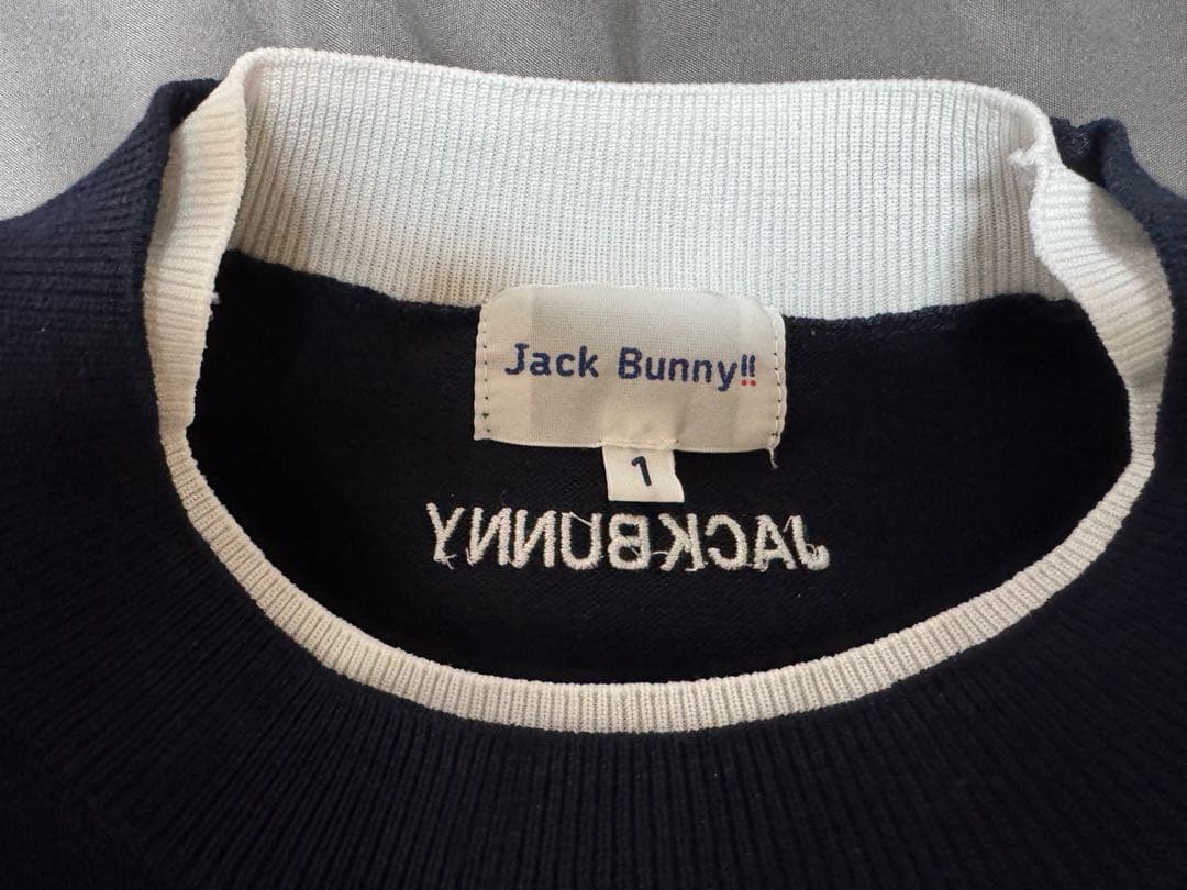 Jack Bunny!! ジャックバニー トップス ネイビー＆ホワイト 激安！