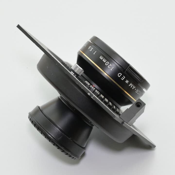 ニコン NIKKOR AM ED 120mm F5.6 凹みボード