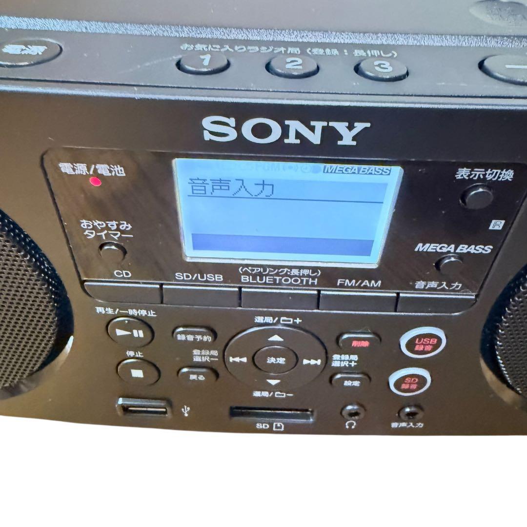 SONY ZS-RS81BT CDラジオ Bluetooth USB SD対応