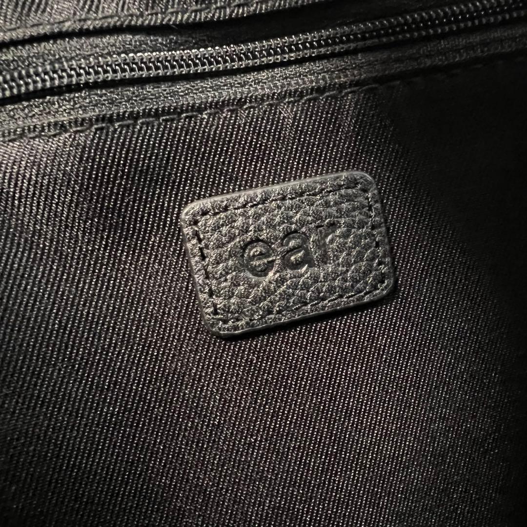 美品✨イアパピヨネ ダルメシアン ワイドテープショルダー 柄 ブラック