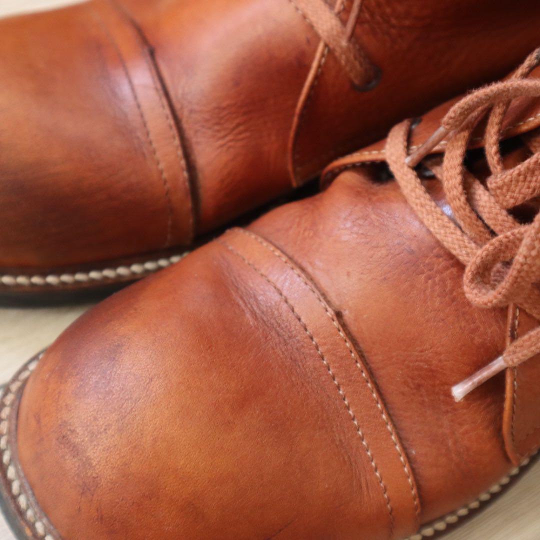 【HYSTERIC GLAMOUR】本革ブーツFINE（茶色）