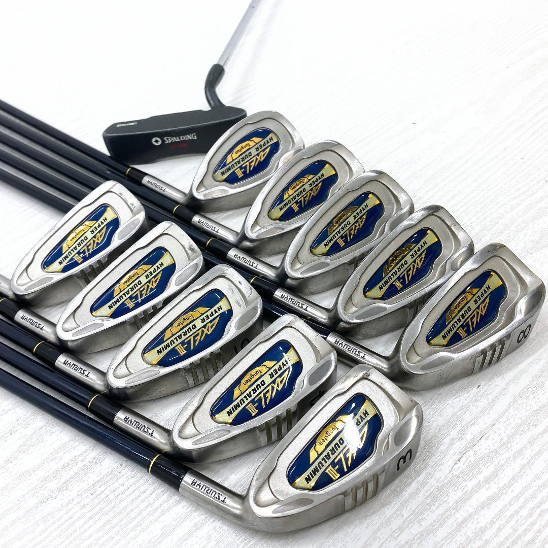 【格安‼】 AXEL アクセル メンズ ゴルフクラブ 初心者 セット 14本 R