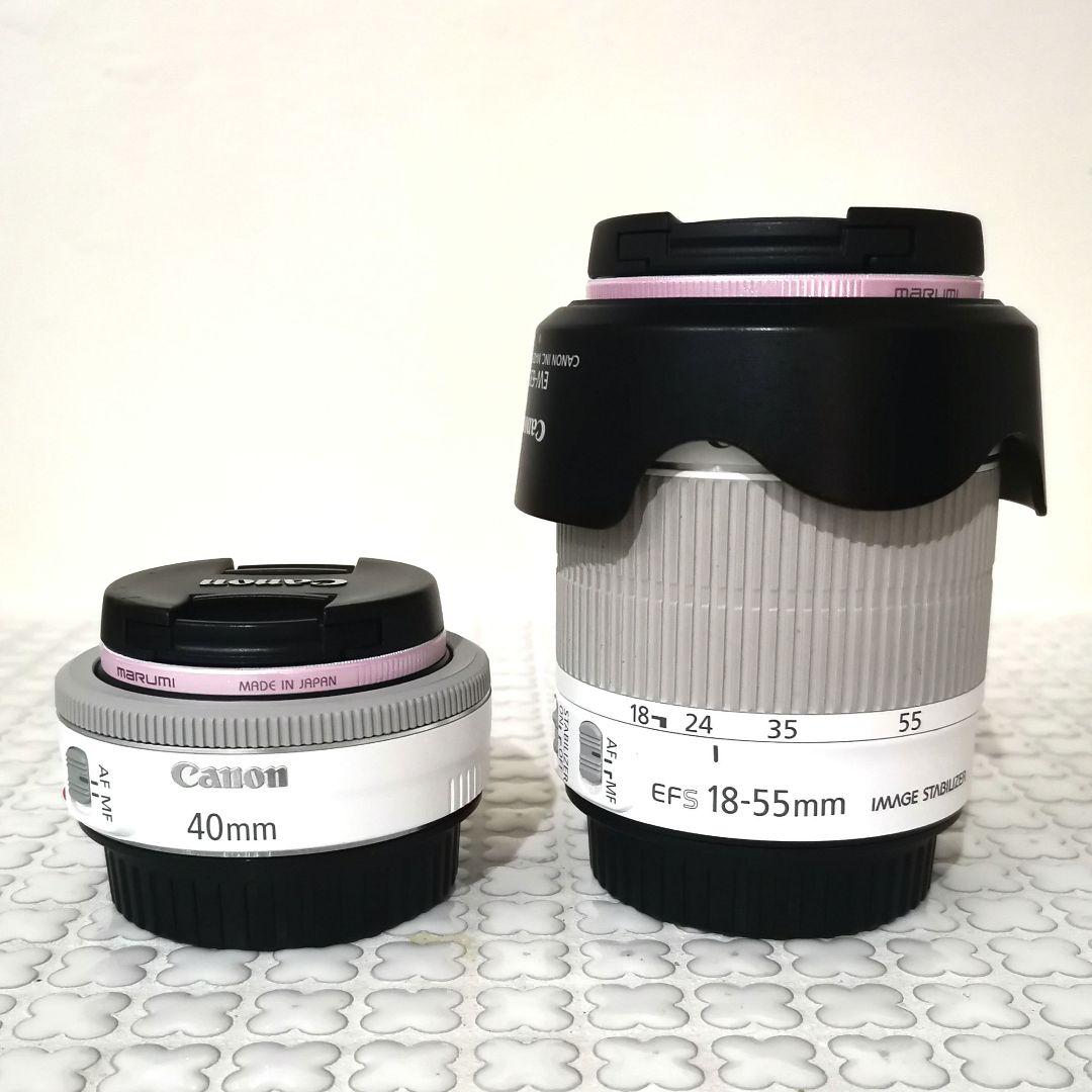 CANON EOS Kiss X7 ホワイト ダブルレンズキット