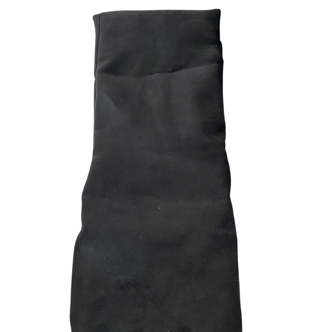 ✨極美品✨エモダ/ルーズフレアカバーフィットブーツ/ロングブーツ/ブラック/M