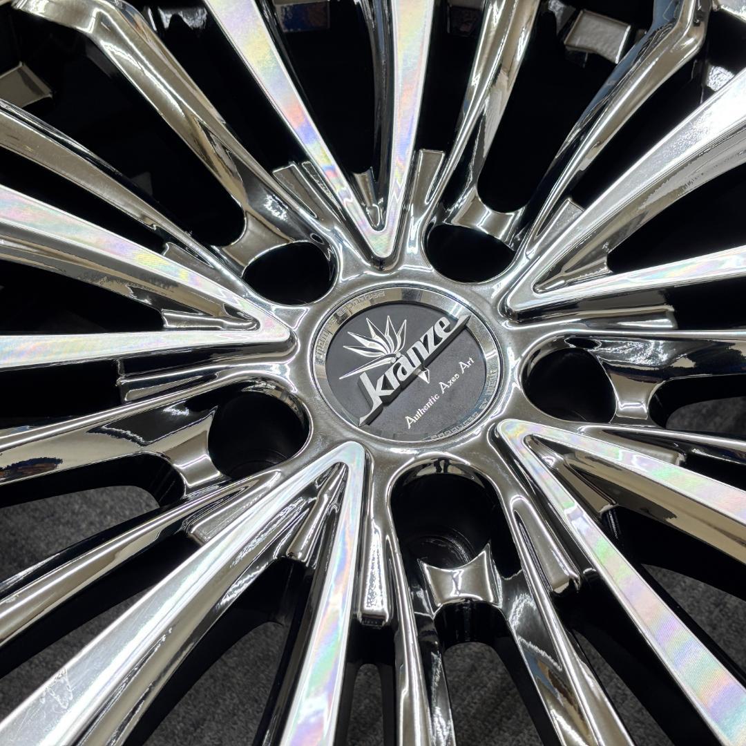 新品タイヤ付 weds クレンツェ フェルゼン ヴォクシー クラウン ハリアー