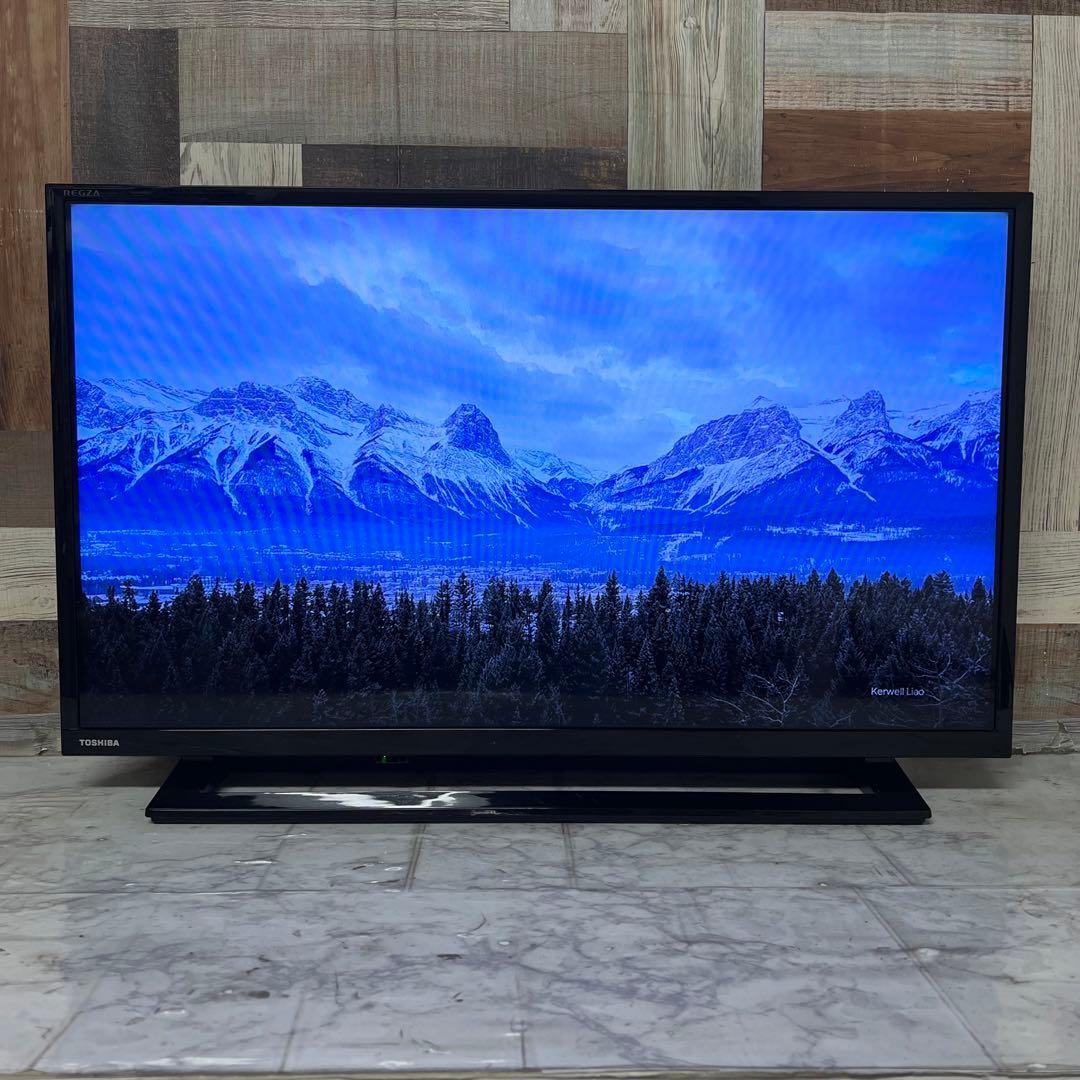 即日受渡❣️全国送料込4年前購入東芝32型テレビWチューナー外付けHDD録画対応