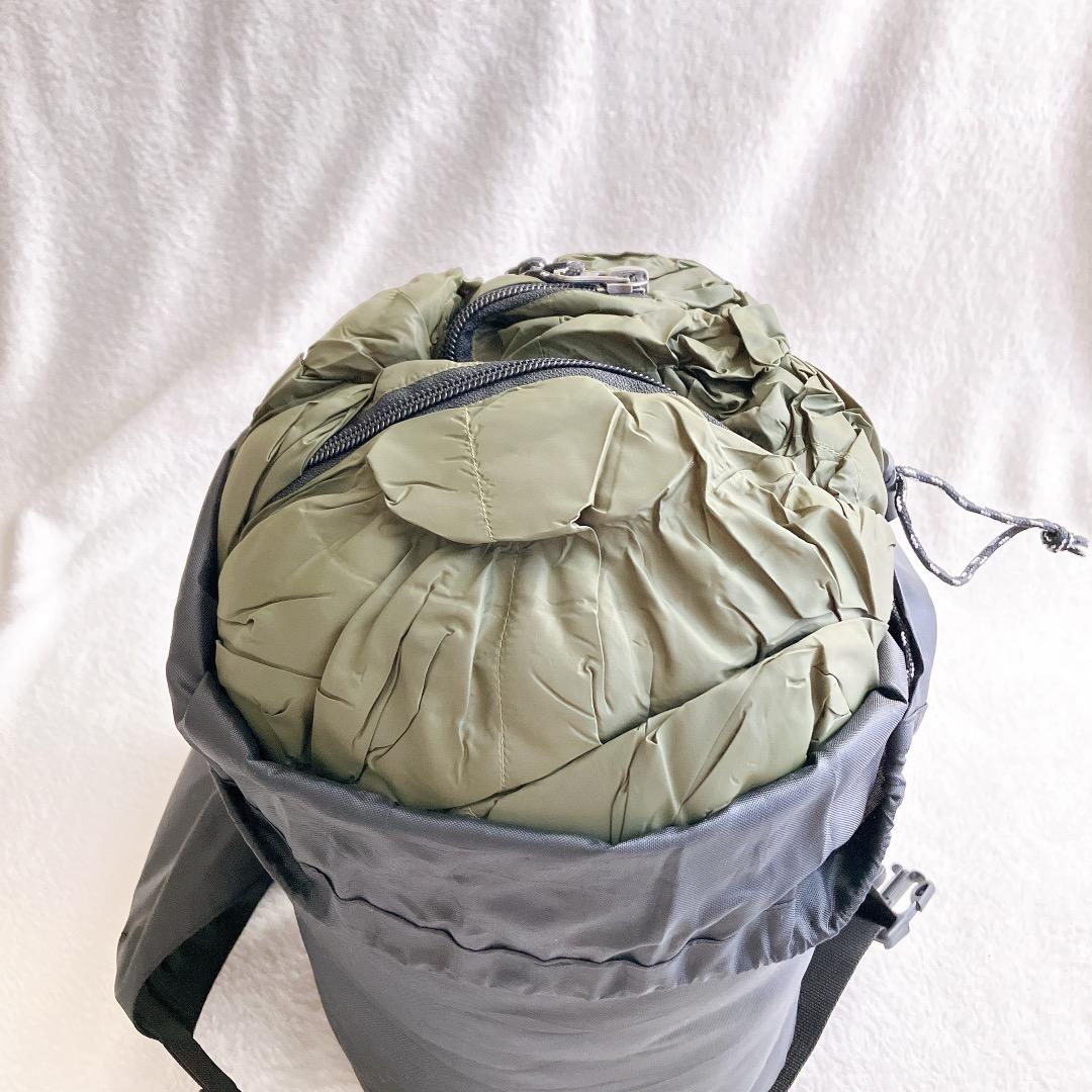 ☘️ダウンシュラフ マミー型 寝袋 秋冬春 グースダウン 800g 600FP