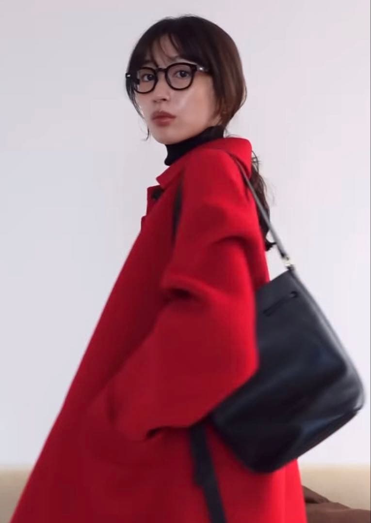 【新品】リバーミドルコート レッド ベースメントオンライン