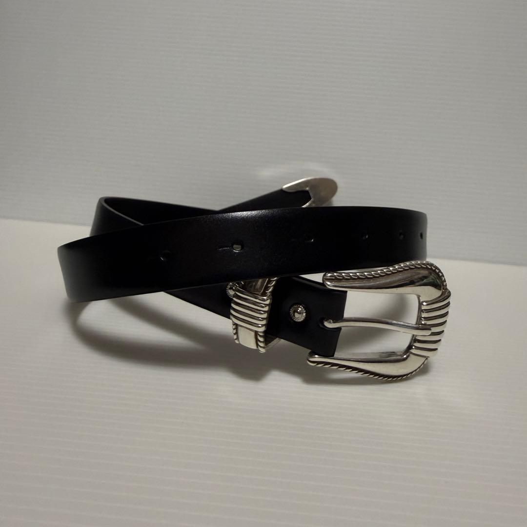 TOGA TOOメタルベルト 黒 Mサイズ