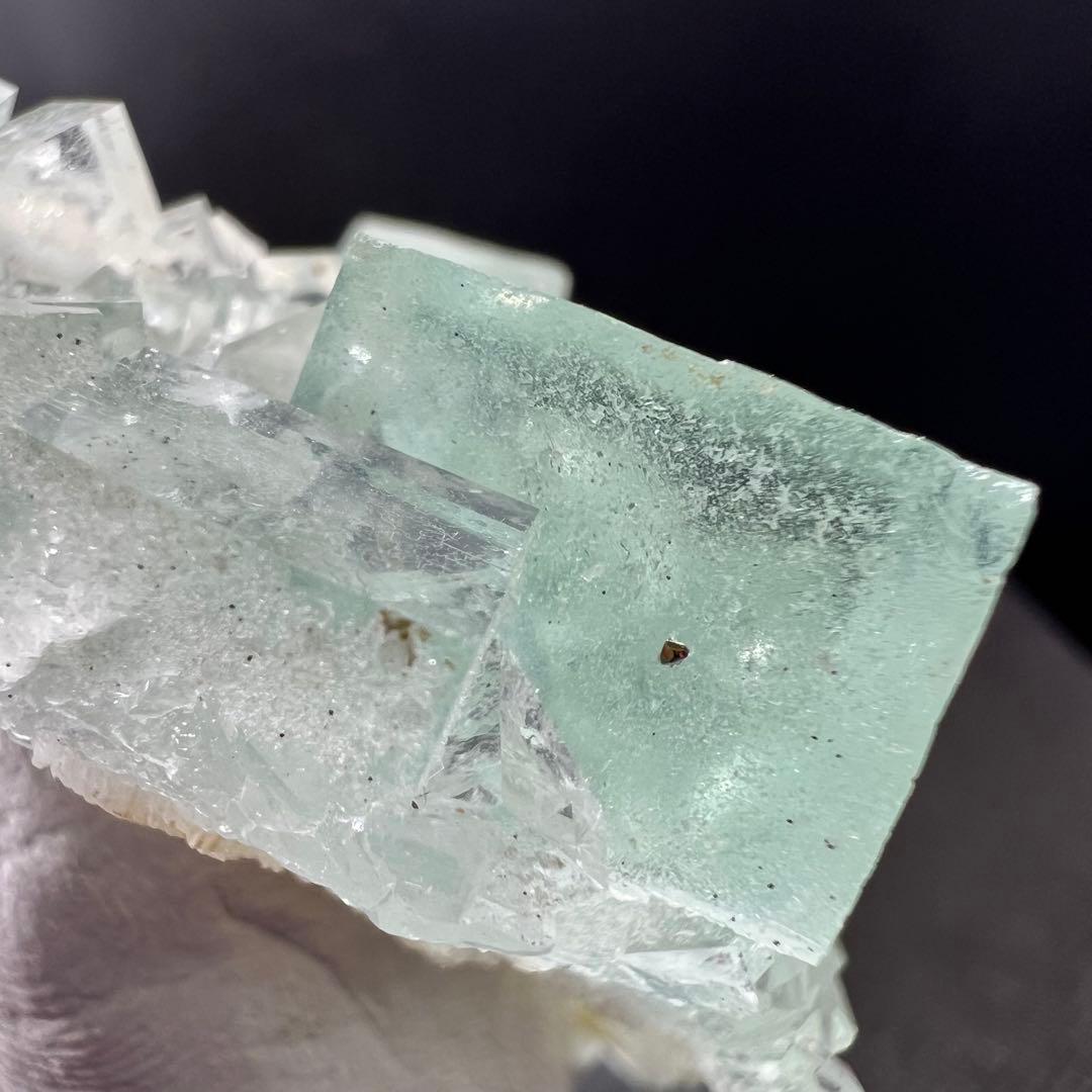 シャンファーリン産　マスカットグリーンフローライト