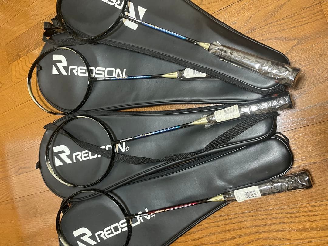 REDSON AEROPLUS バドミントンラケットまとめ売り4本
