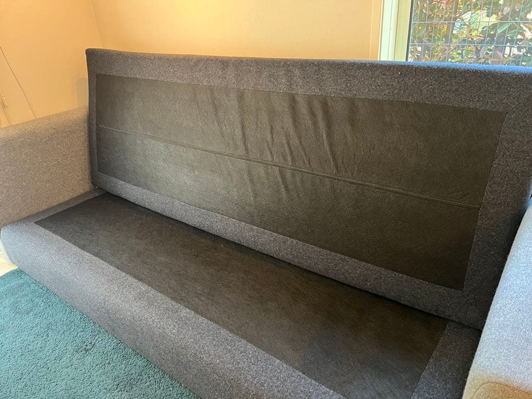 HAY/ヘイ　HACKNEY/ハックニー　3人掛けソファ　グレー系　ファブリック