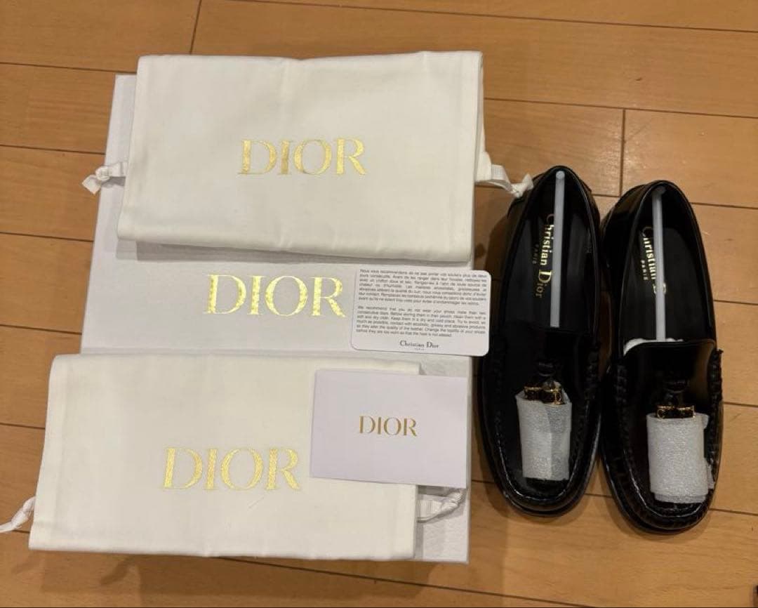 Christian Dior D-Academy タッセルローファー 35サイズ