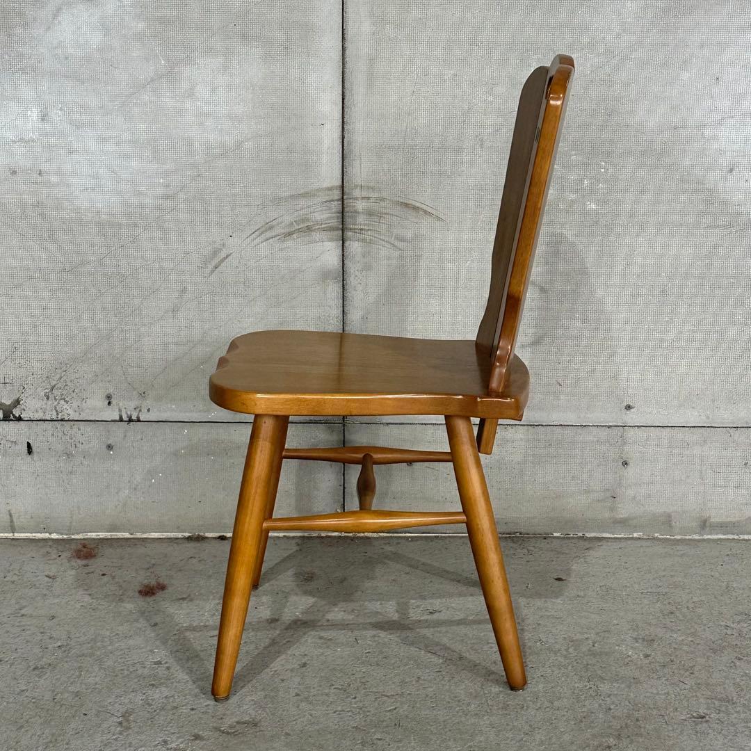 ✦karimoku✦ カリモク RUSTIC チェア／ニング 椅子／昭和レトロ③