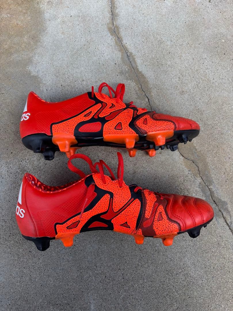 アディダスX 15.1 FG/AG レザー 25.5cm