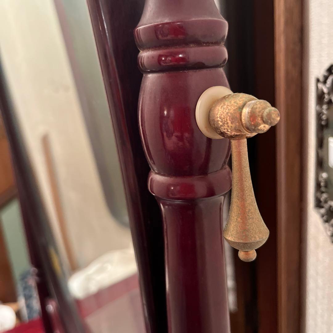 ドレッサー　ヴィンテージドレッサー　フランスミラー　ビクトリア調家　骨董家具