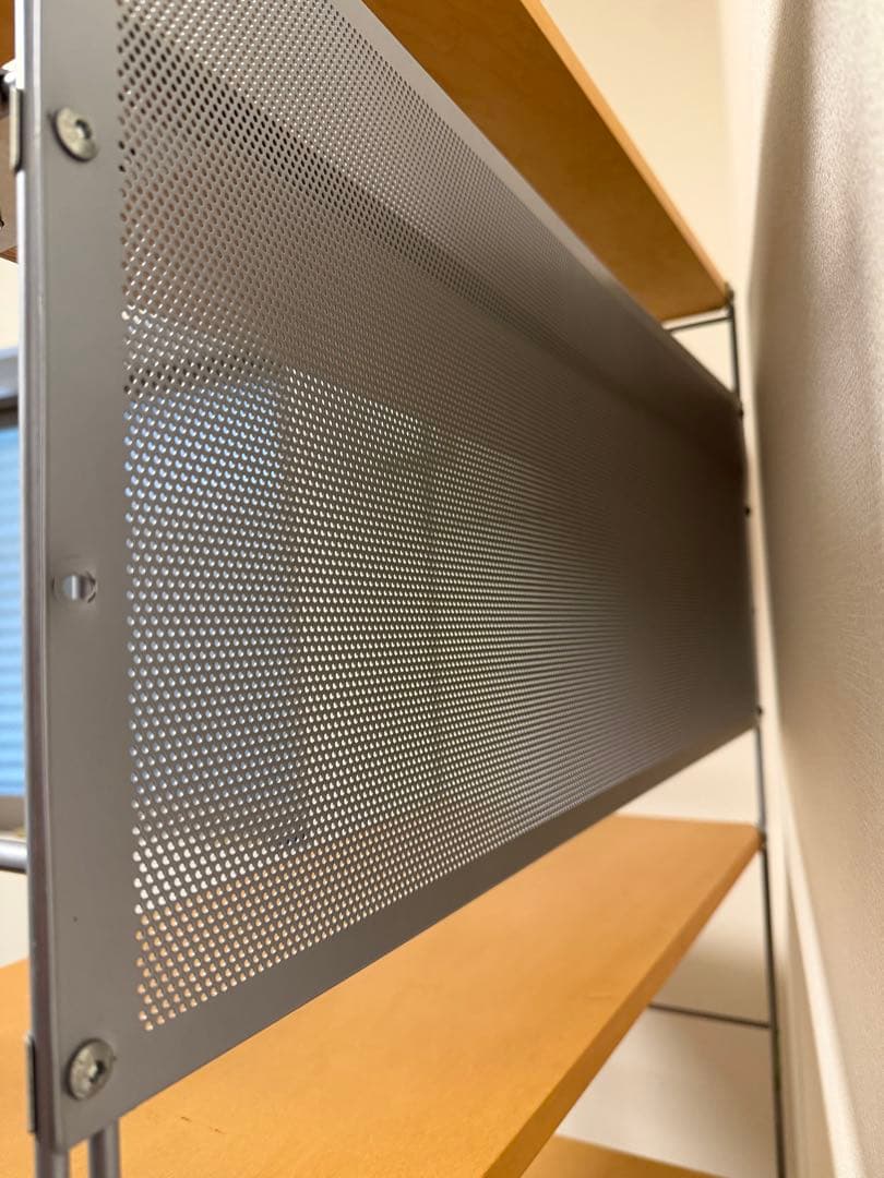 無印良品　ステンレスユニットシェルフ5段