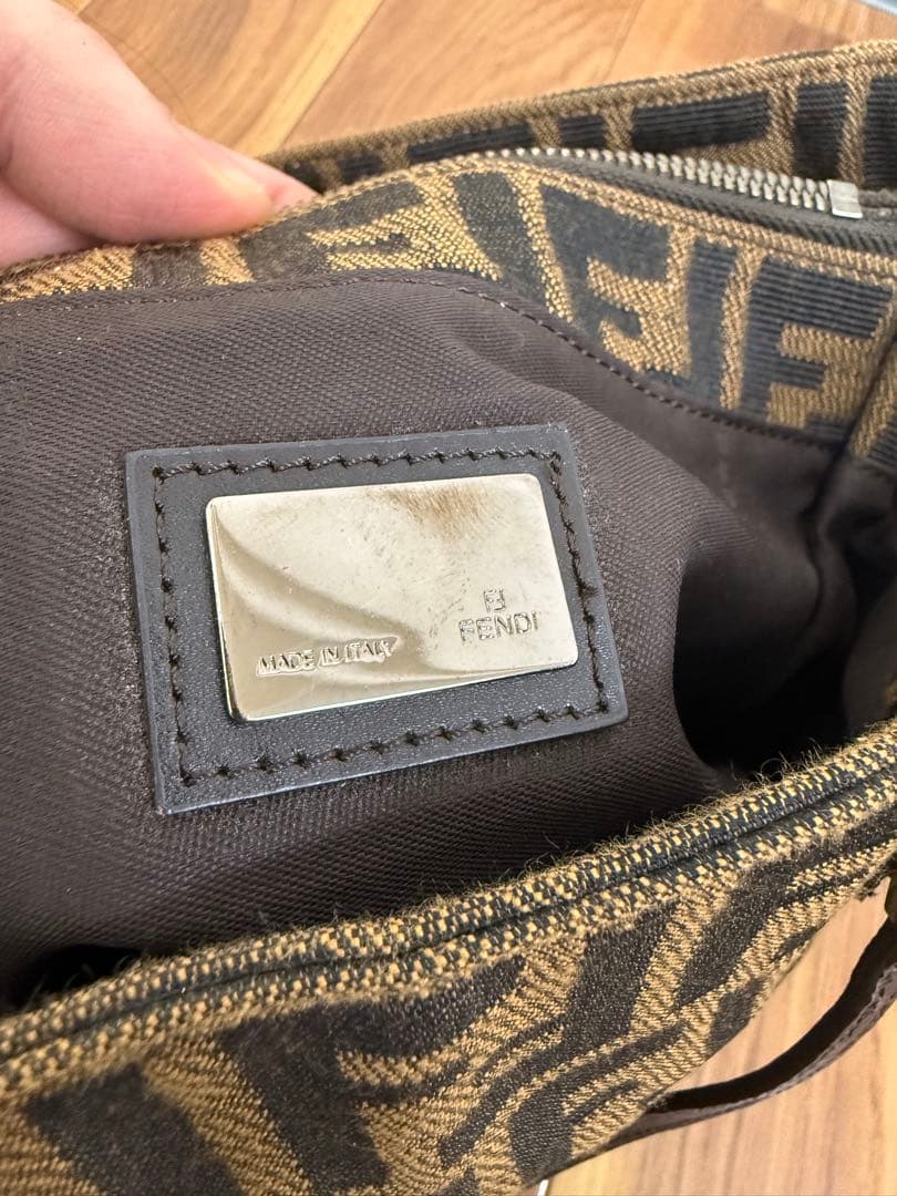 FENDI フェンディ ズッカ柄 トートバッグ ハンドバッグ ヴィンテージ