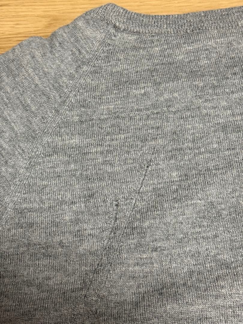 Dior Homme 05AW エディ期 クラッシュニット 爪 S グレー