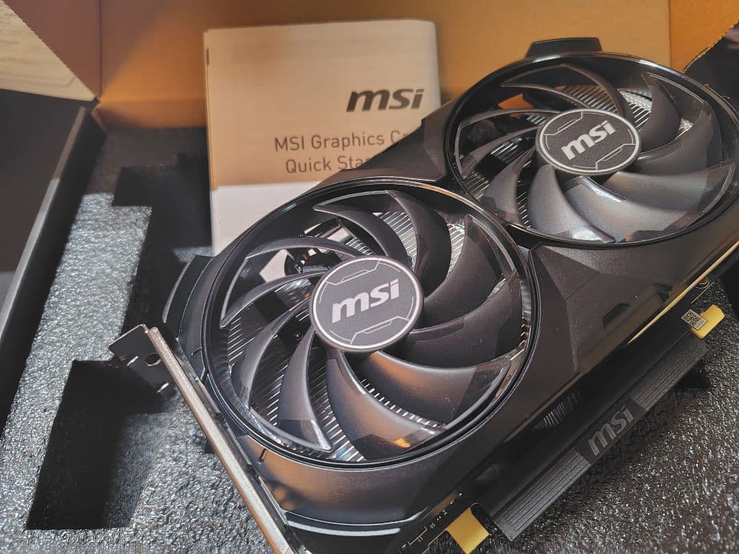グラフィックボード・グラボ・ビデオカード MSI GeForce RTX 4060 Ti VRAM 8G