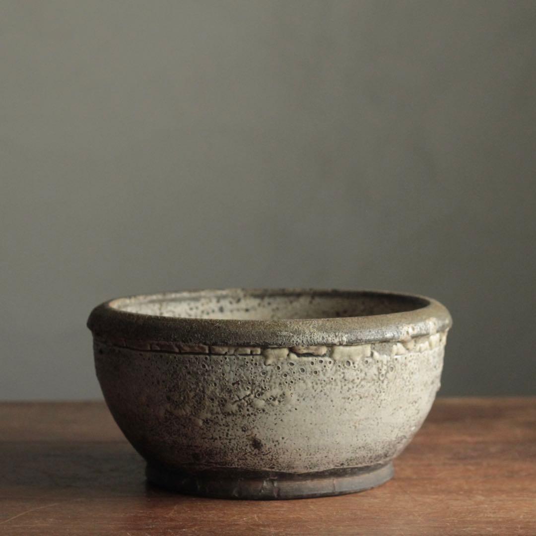 松代焼 失透釉 捏ね鉢 古美術 古道具 アンティーク 民芸