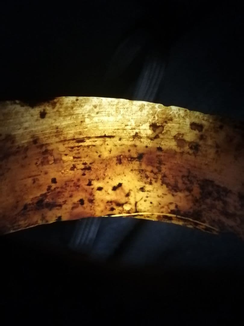 ★古墳初期『玉石垂飾輪』出土品。玉石　230g　埋蔵文化財　非常に貴重なものです