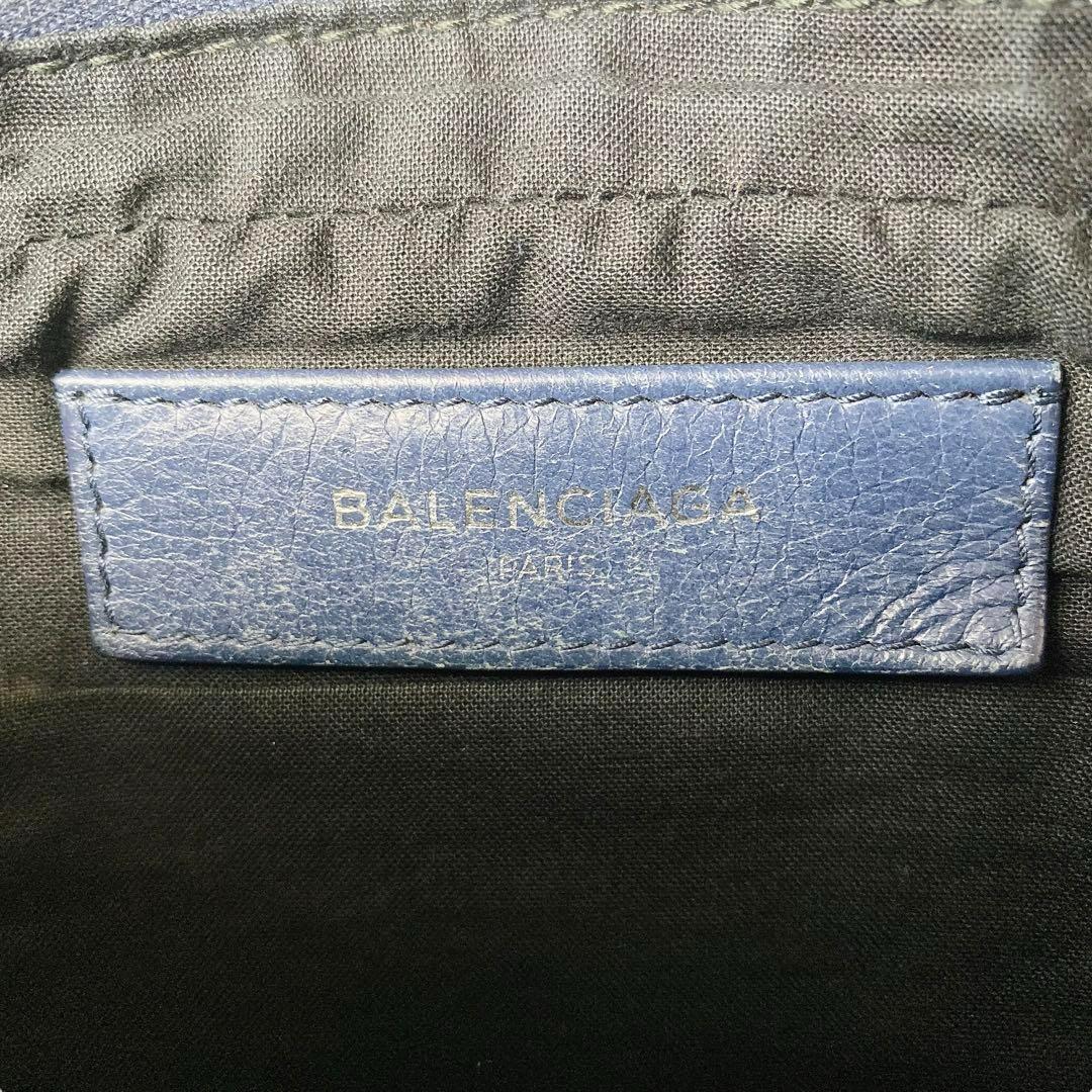 専用 希少 BALENCIAGA ブルー メンズ ボディバッグ 8248.
