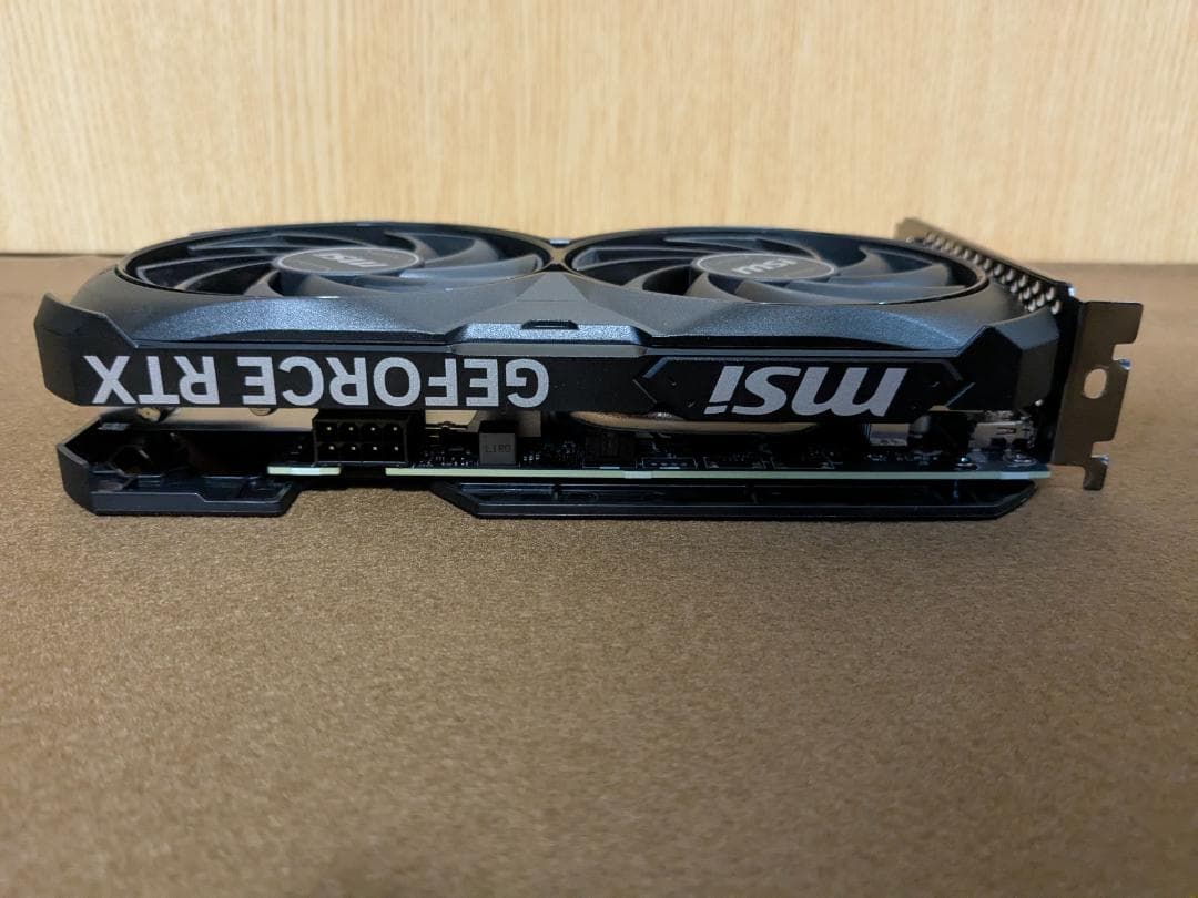 グラフィックボード・グラボ・ビデオカード MSI GeForce RTX 4060 Ti VENTUS 2X BLACK