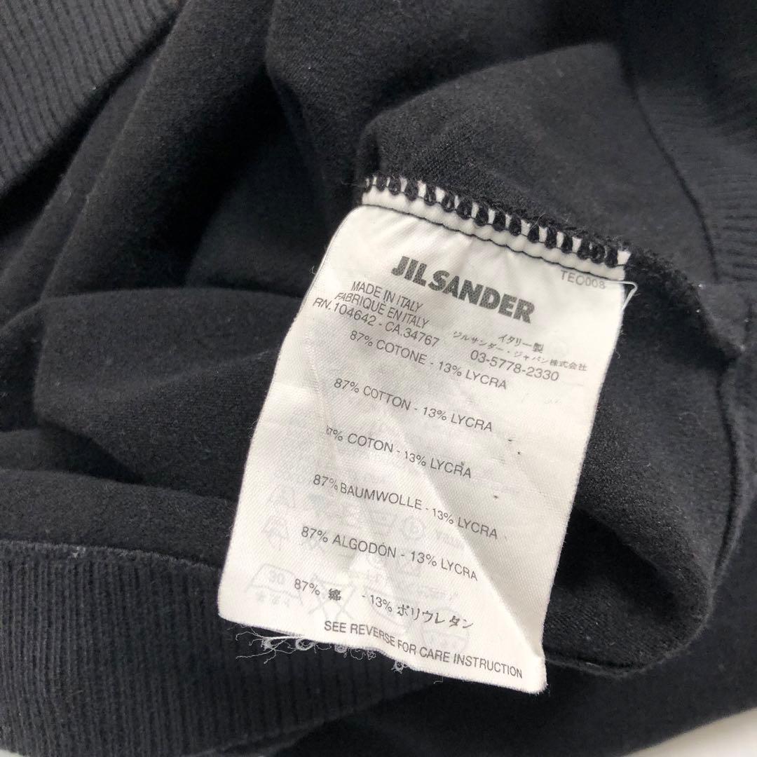 JIL SANDER ラフシモンズ期 クルーネックニット ブラック 46